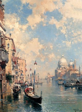  Venise Art - Le Grand Canal Venise Franz Richard Unterberger Venise